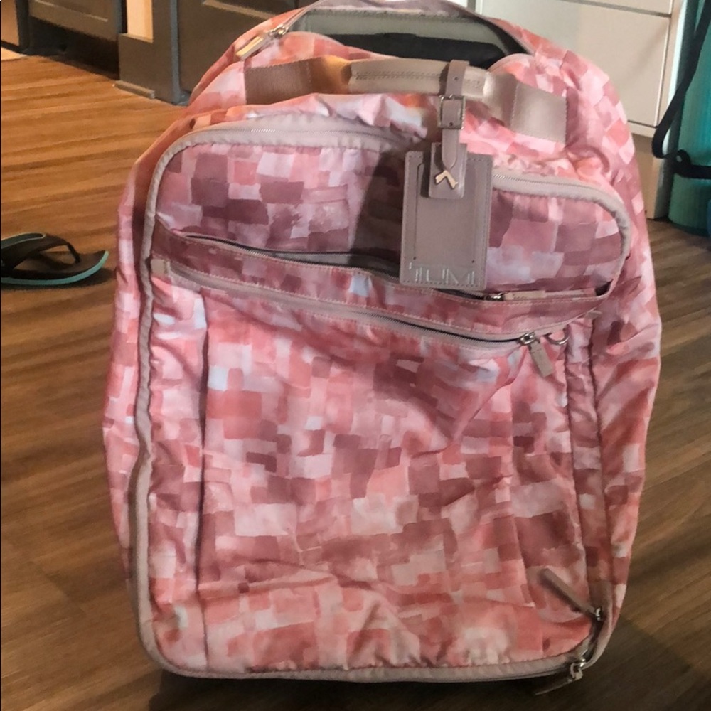 Tumi carry on luggage - breast cancer
